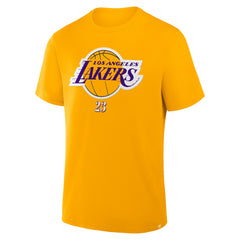 NBA LeBron James Los Angeles Lakers In The Paint Name & Number T-Shirt