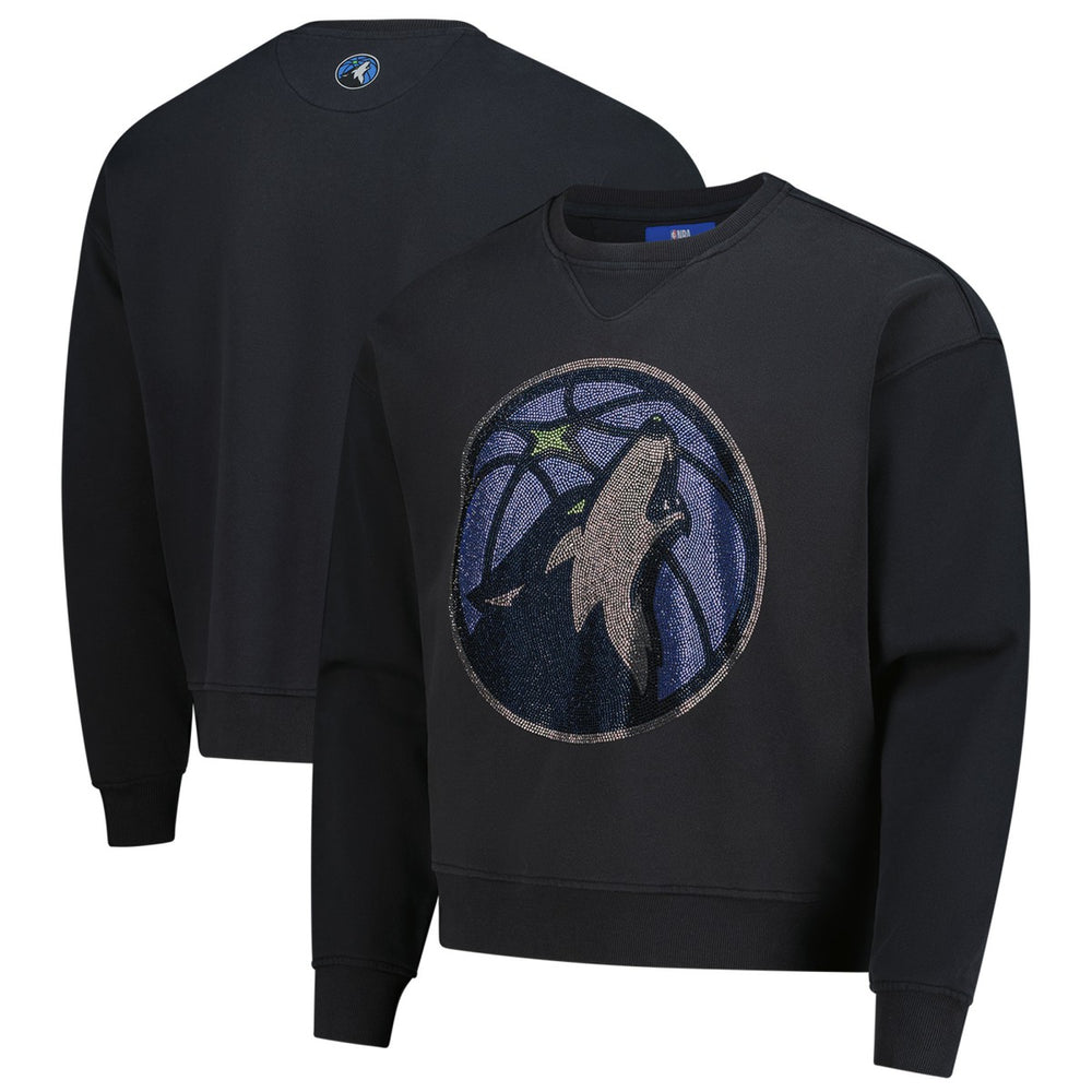 NBA Minnesota Timberwolves Terez Unisex Oversized Gemstone Logo Sweatshirt