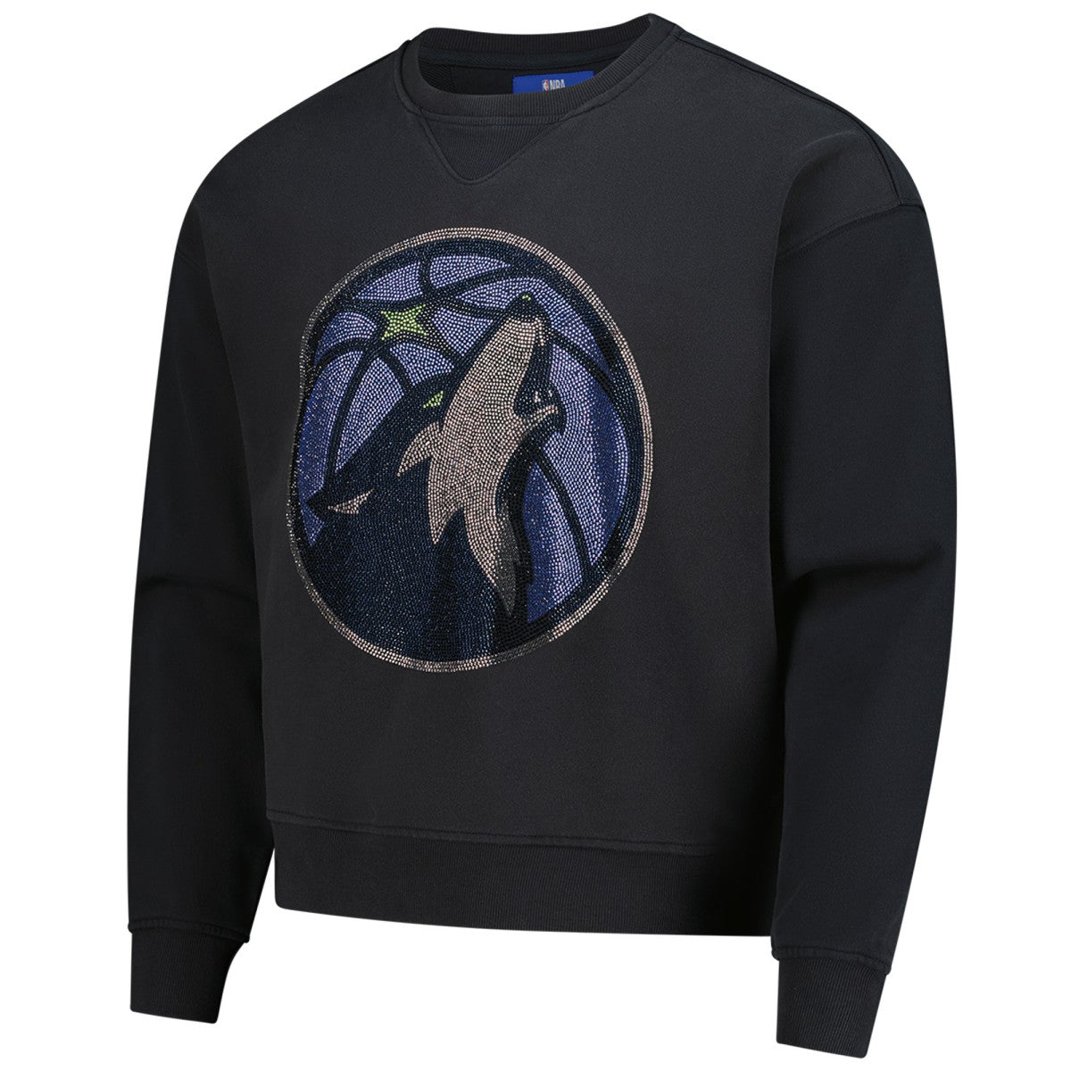NBA Minnesota Timberwolves Terez Unisex Oversized Gemstone Logo Sweatshirt