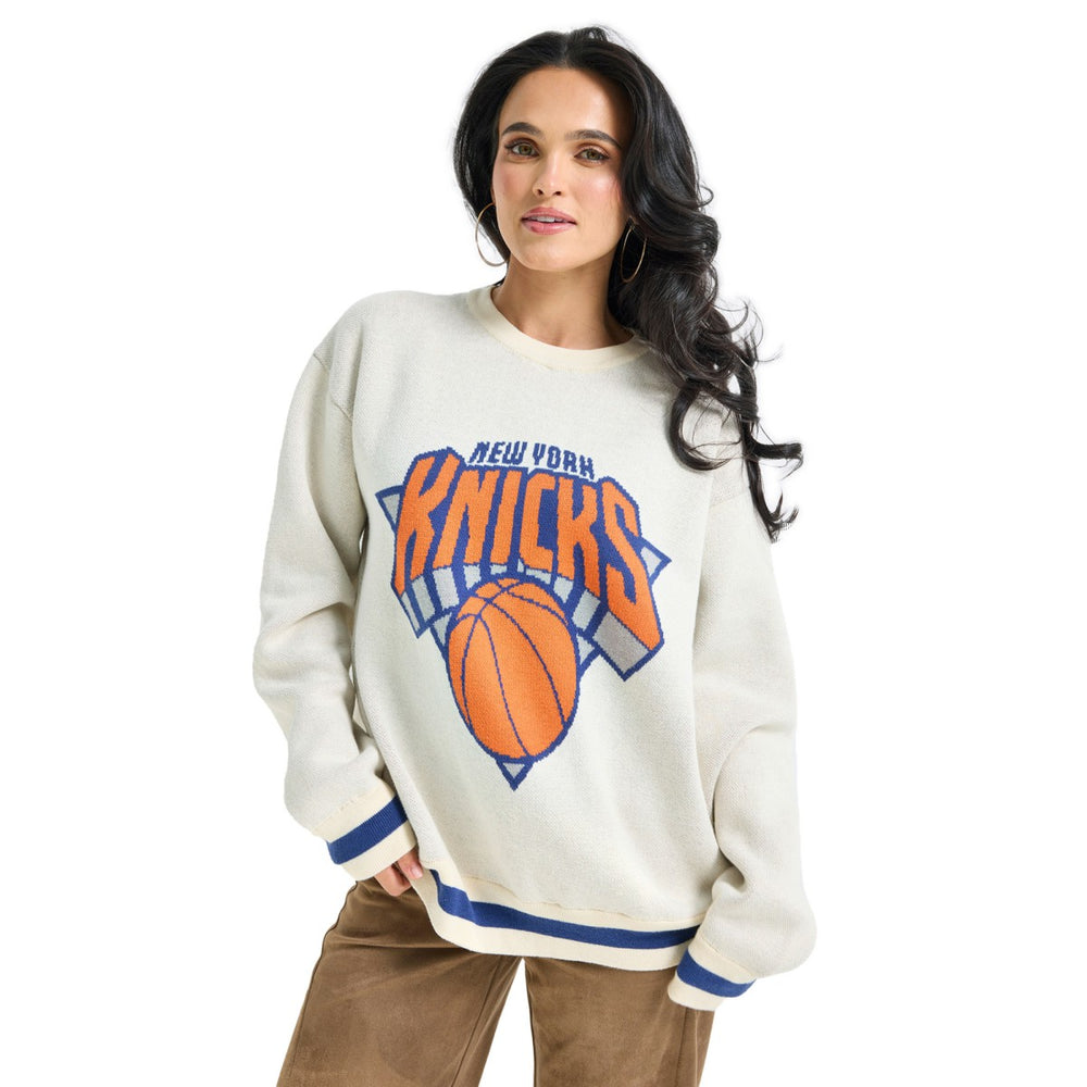 NBA New York Knicks Terez Unisex Oversized Sweater