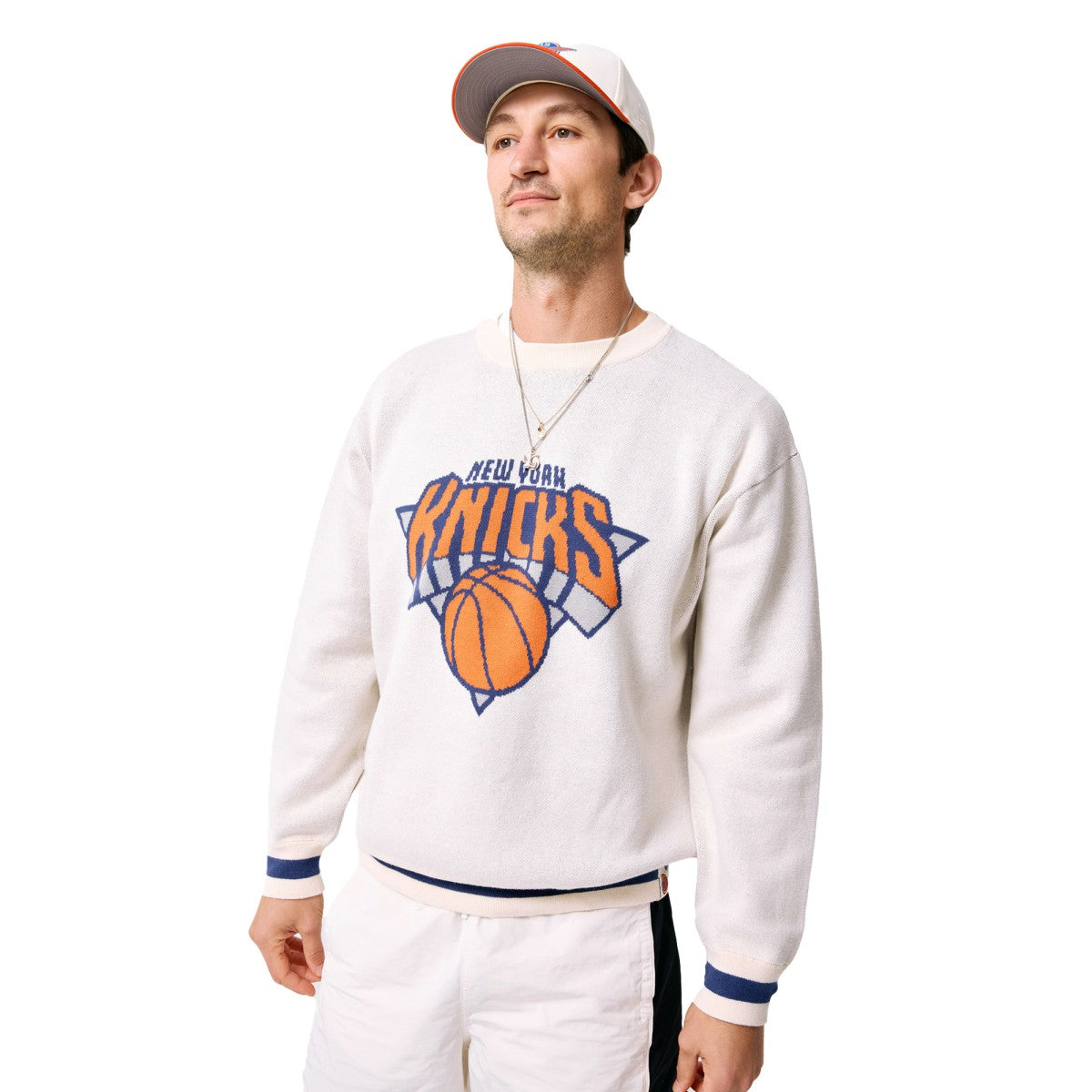 NBA New York Knicks Terez Unisex Oversized Sweater