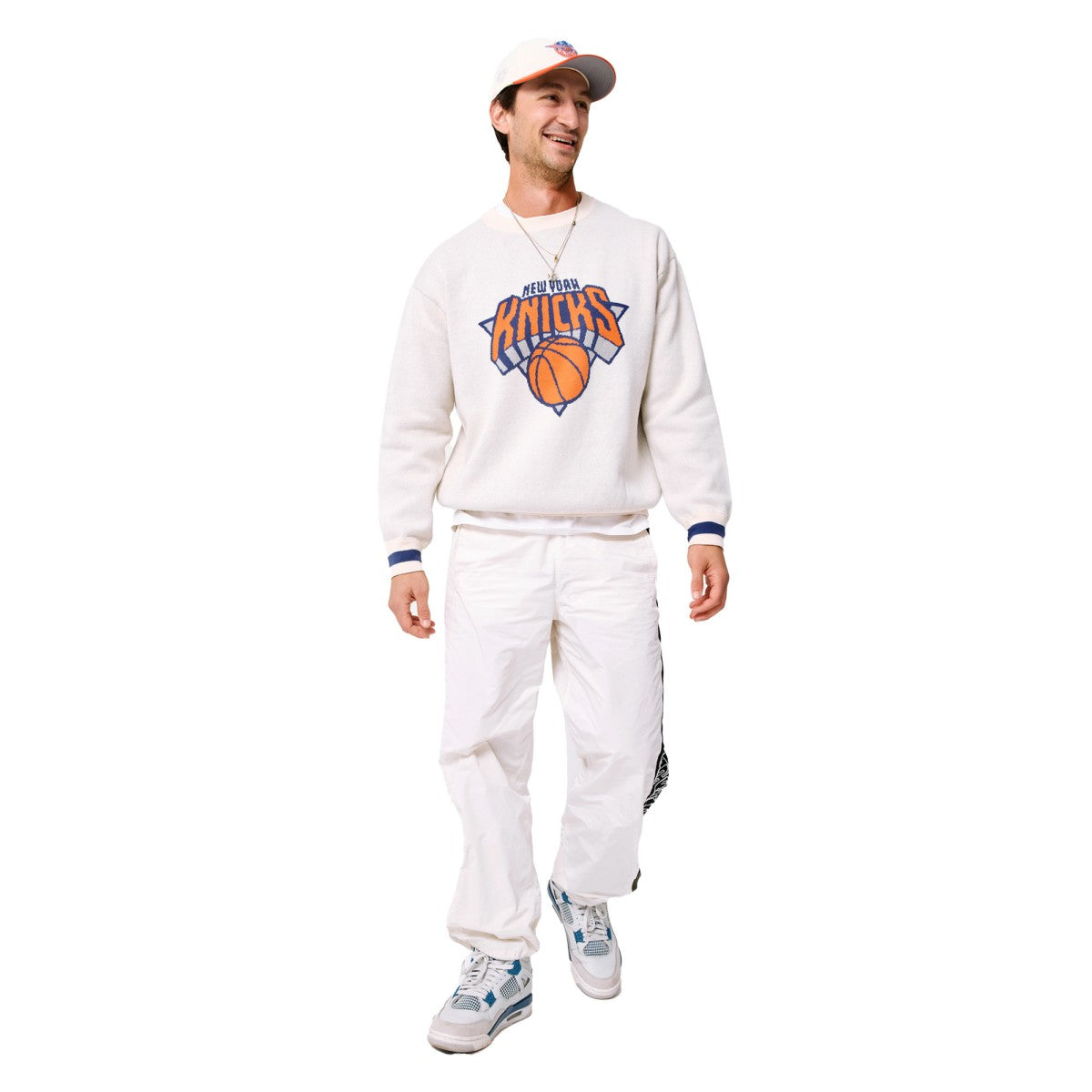 NBA New York Knicks Terez Unisex Oversized Sweater