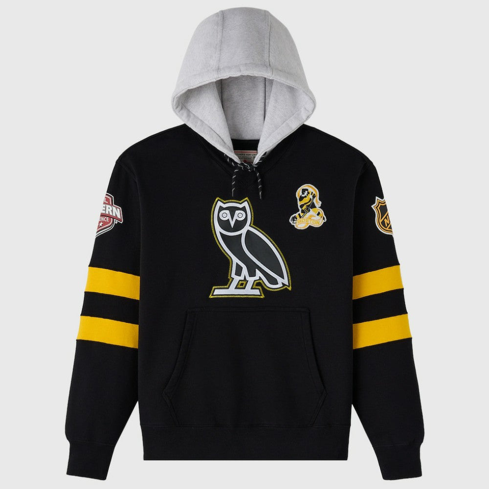 NHL Black Boston Bruins OVO x NHL Fleece Hoodie