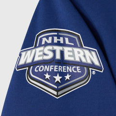 NHL Blue Vancouver Canucks OVO x NHL Fleece Hoodie
