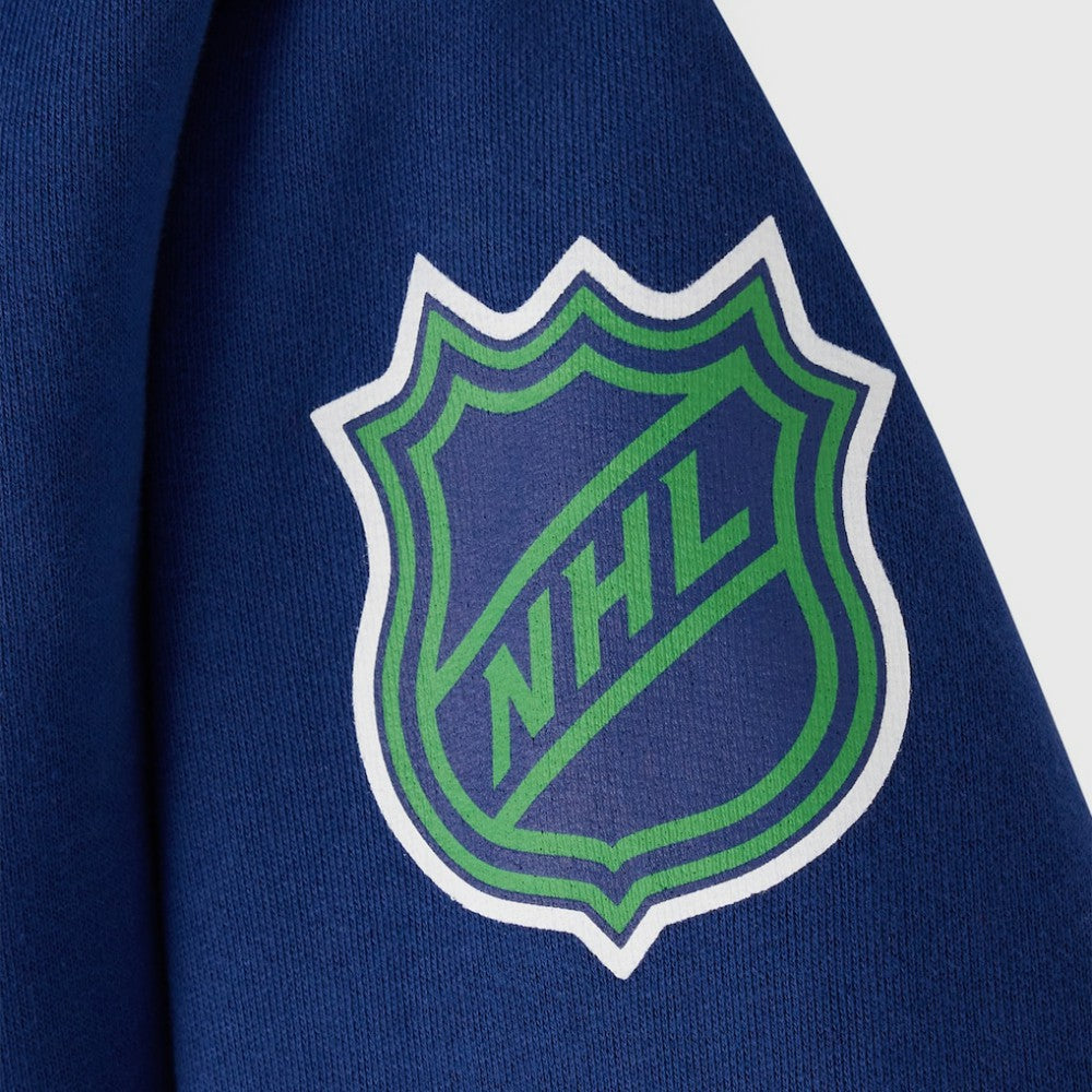 NHL Blue Vancouver Canucks OVO x NHL Fleece Hoodie