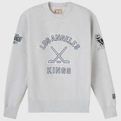 NHL Heather Gray Los Angeles Kings OVO x NHL Fleece Sweatshirt