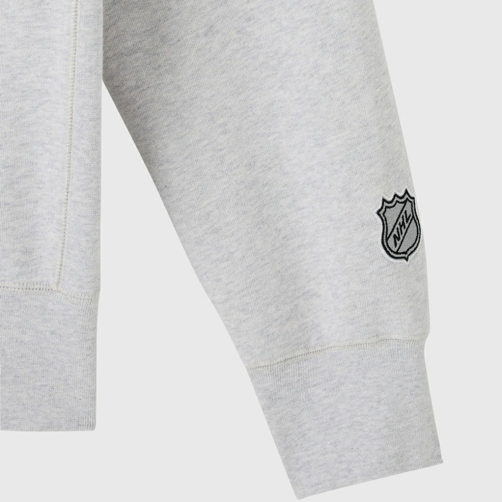 NHL Heather Gray Los Angeles Kings OVO x NHL Fleece Sweatshirt