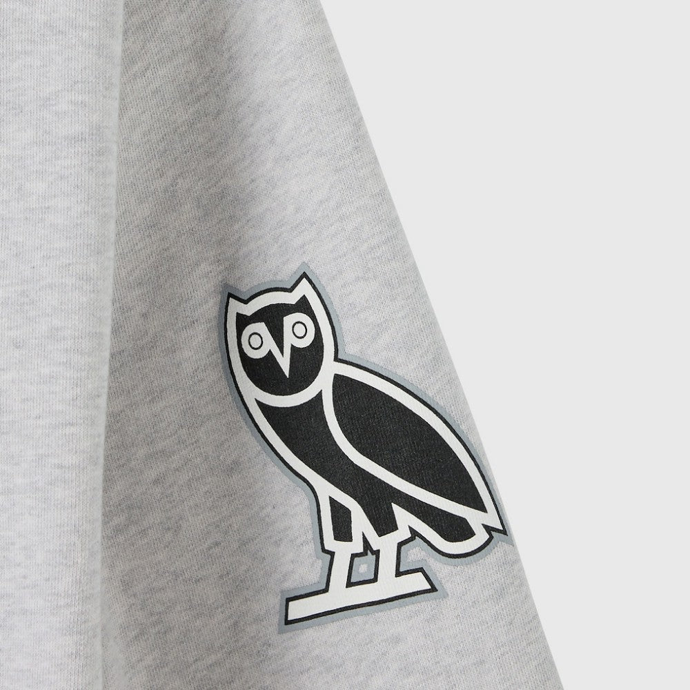NHL Heather Gray Los Angeles Kings OVO x NHL Fleece Sweatshirt