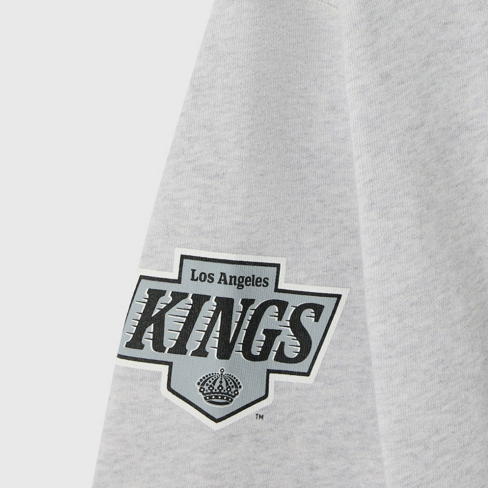 NHL Heather Gray Los Angeles Kings OVO x NHL Fleece Sweatshirt