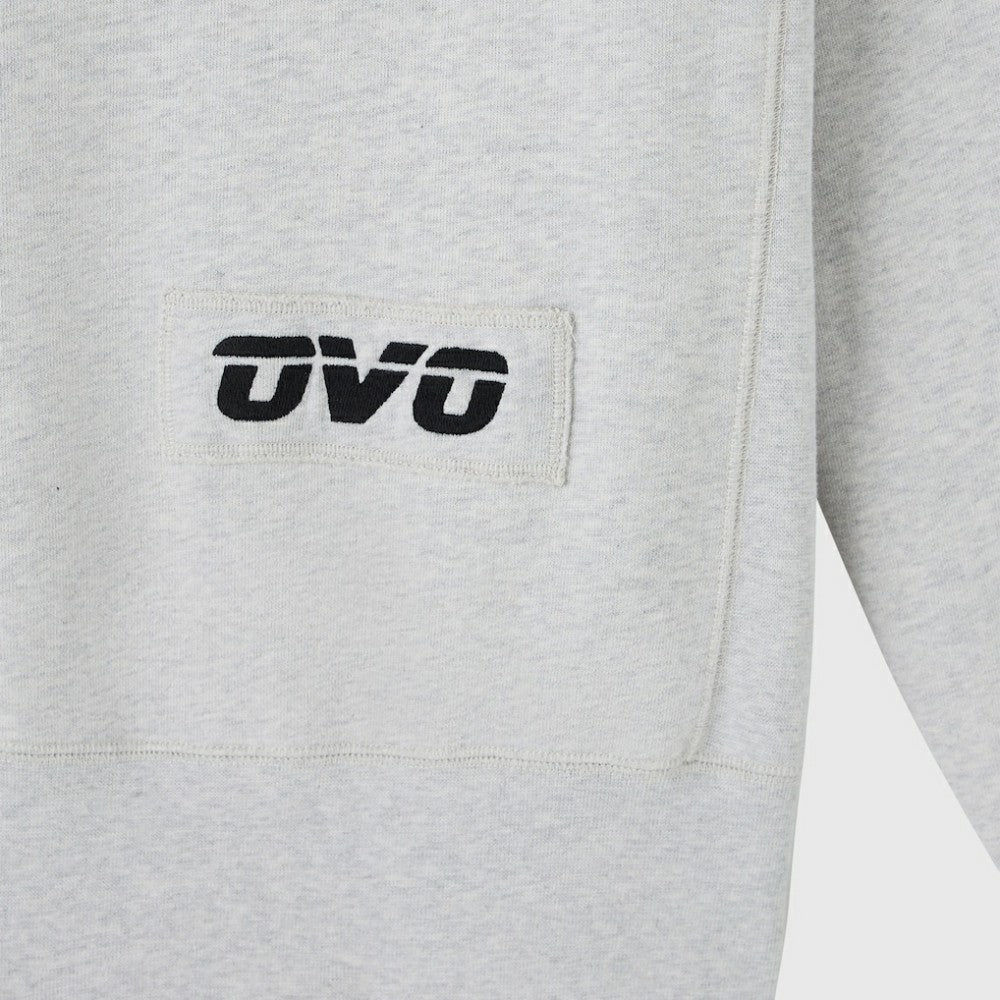 NHL Heather Gray Los Angeles Kings OVO x NHL Fleece Sweatshirt