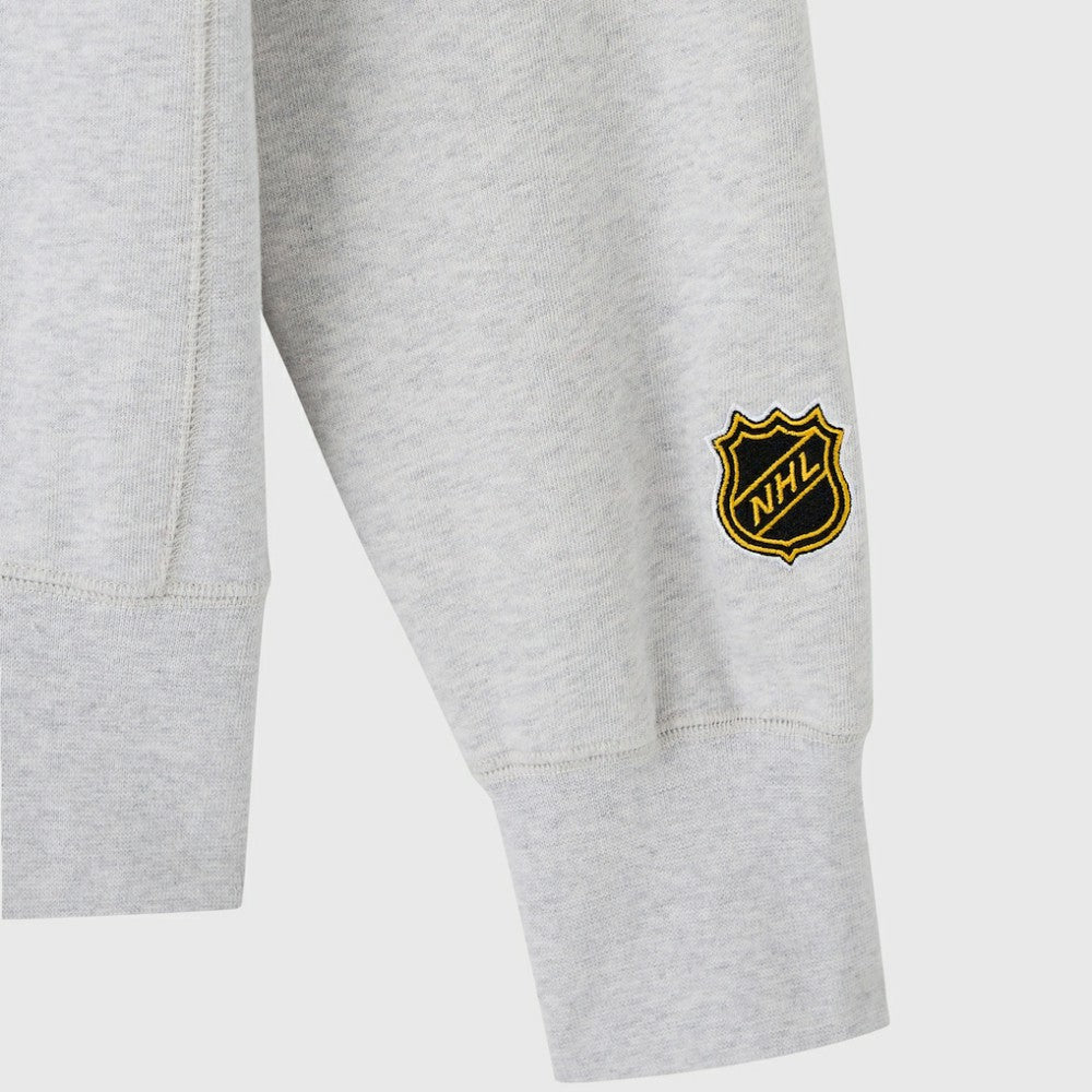 NHL Heather Gray Pittsburgh Penguins OVO x NHL Fleece Sweatshirt