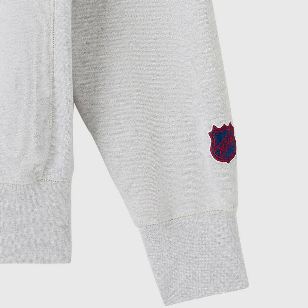 NHL Heather Gray Montreal Canadiens OVO x NHL Fleece Sweatshirt