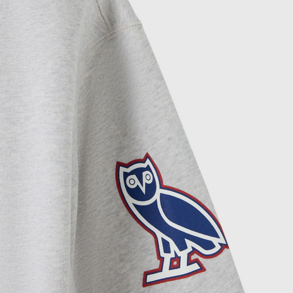 NHL Heather Gray Montreal Canadiens OVO x NHL Fleece Sweatshirt