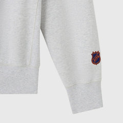 NHL Heather Gray Edmonton Oilers OVO x NHL Fleece Sweatshirt