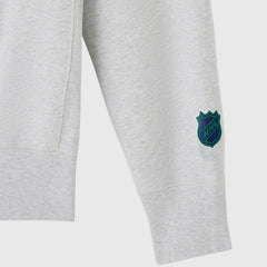 NHL Heather Gray Vancouver Canucks OVO x NHL Fleece Sweatshirt