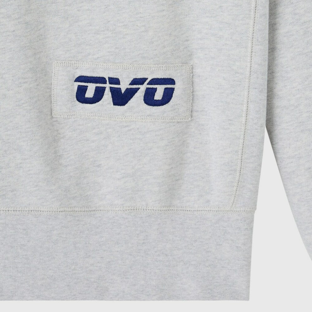 NHL Heather Gray Vancouver Canucks OVO x NHL Fleece Sweatshirt