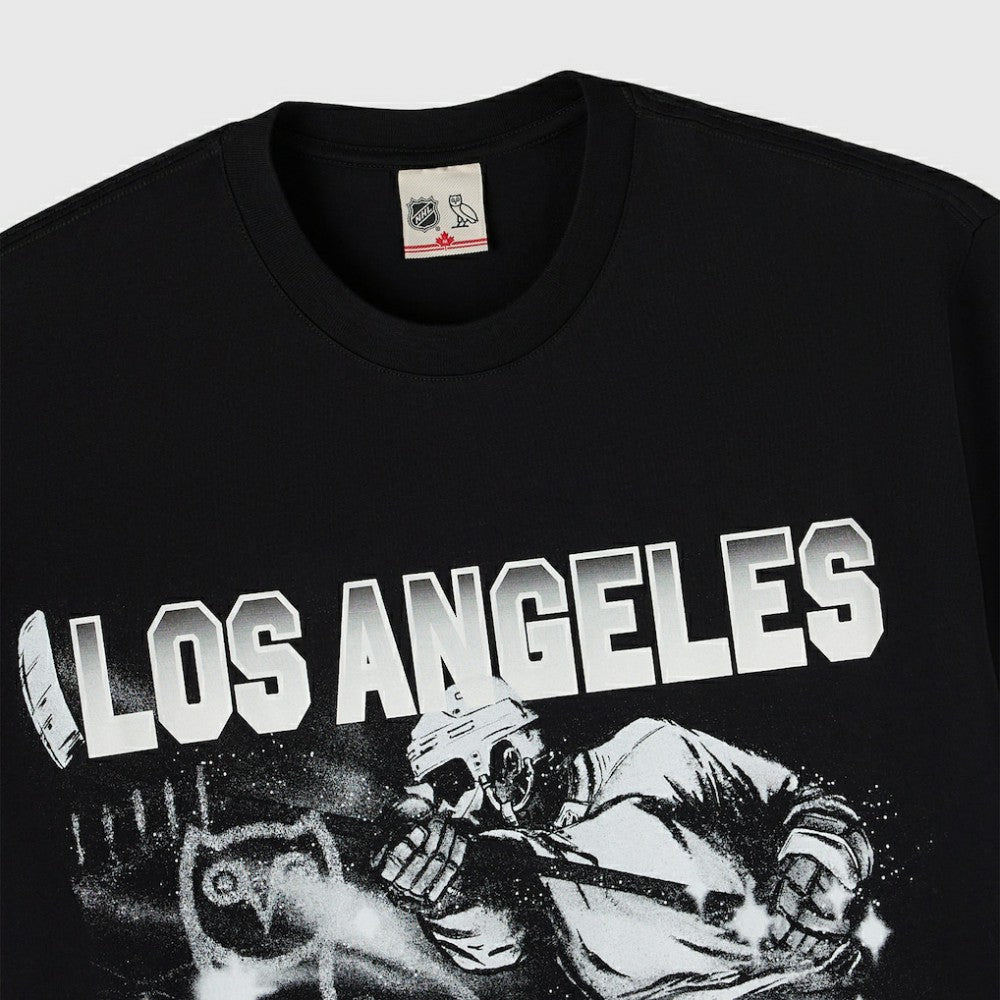 NHL Black Los Angeles Kings OVO x NHL Graphic T-Shirt
