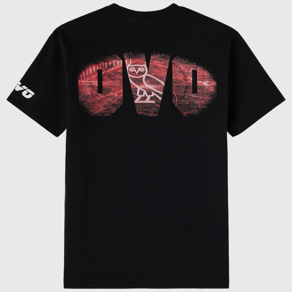 NHL Black New Jersey Devils OVO x NHL Graphic T-Shirt