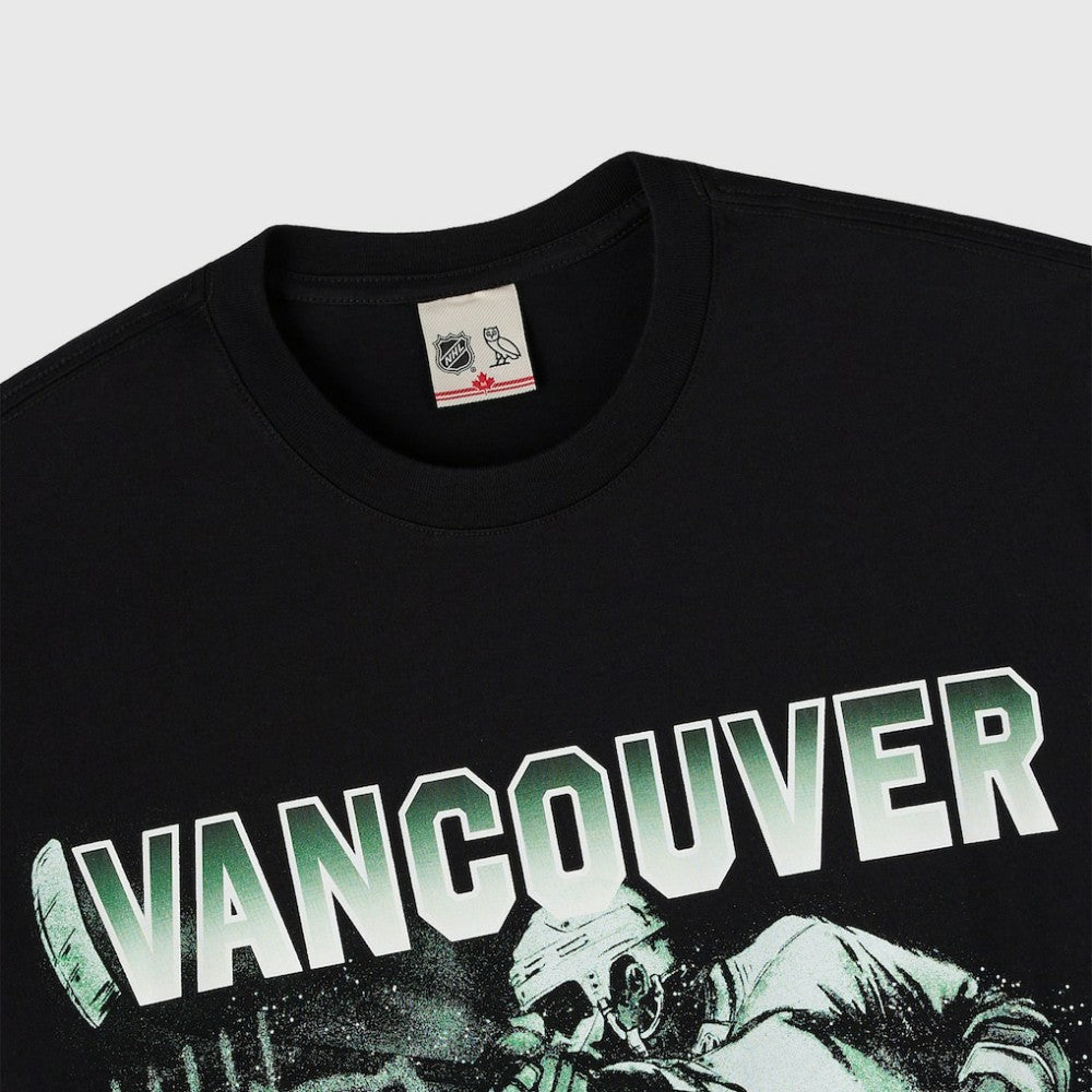NHL Black Vancouver Canucks OVO x NHL Graphic T-Shirt