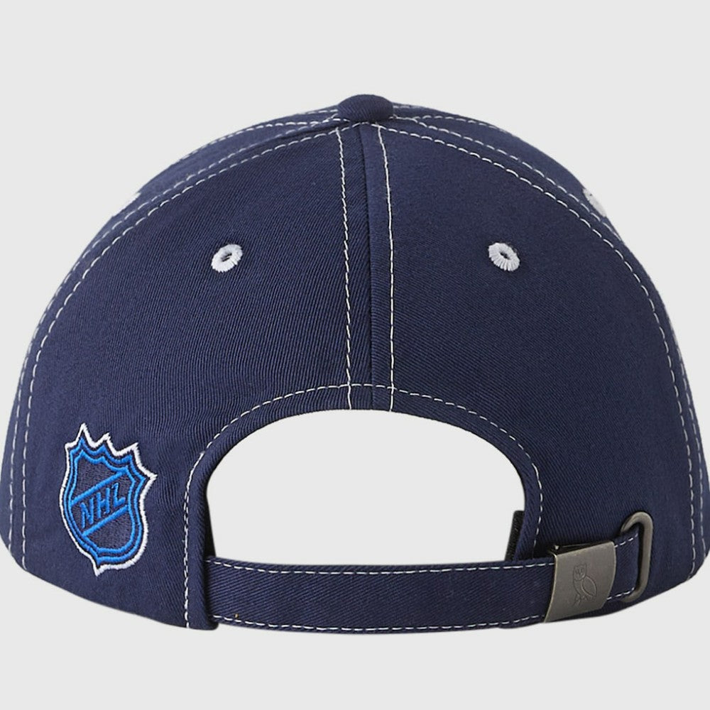 NHL Navy Winnipeg Jets OVO x NHL Adjustable Sport Hat