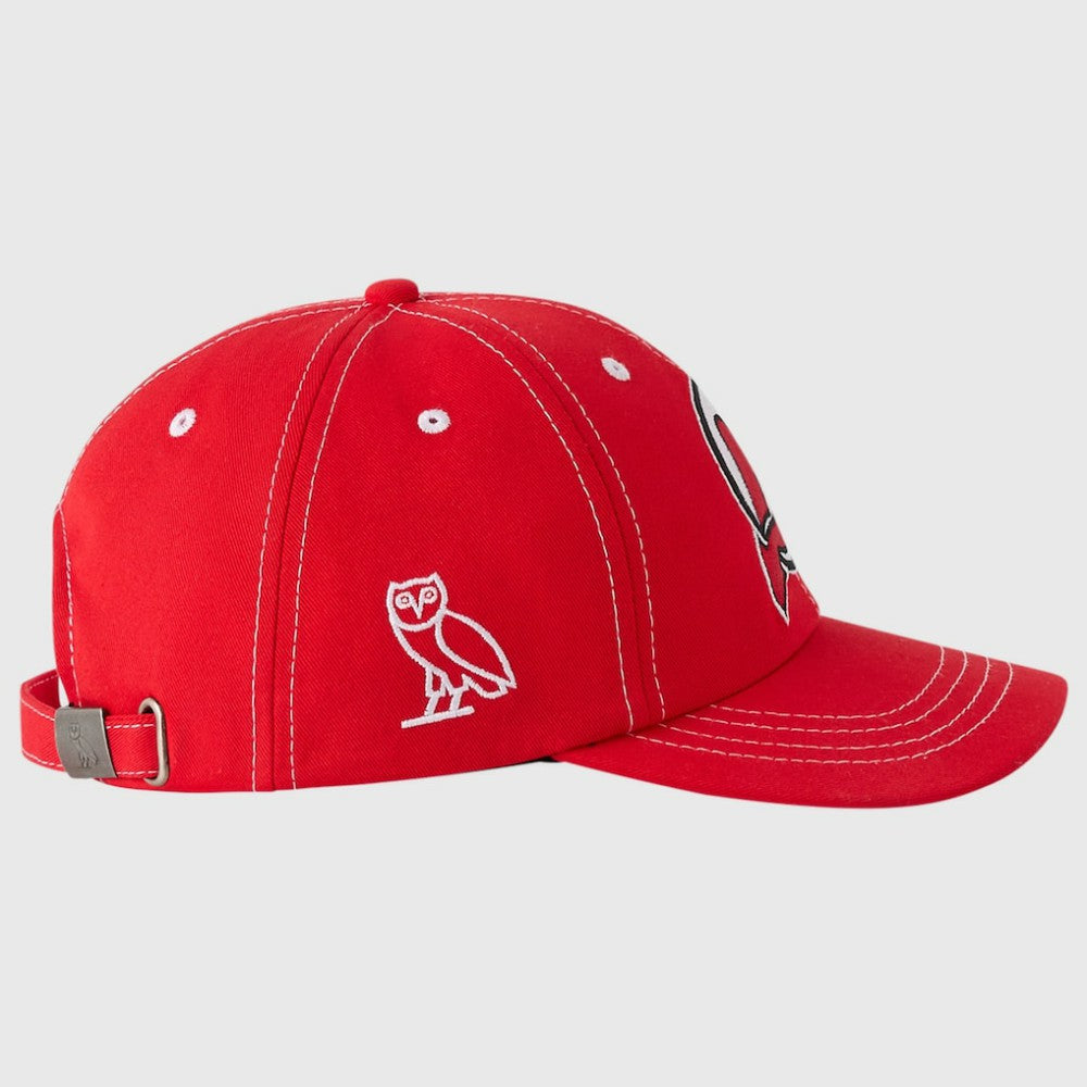 NHL Red New Jersey Devils OVO x NHL Adjustable Sport Hat