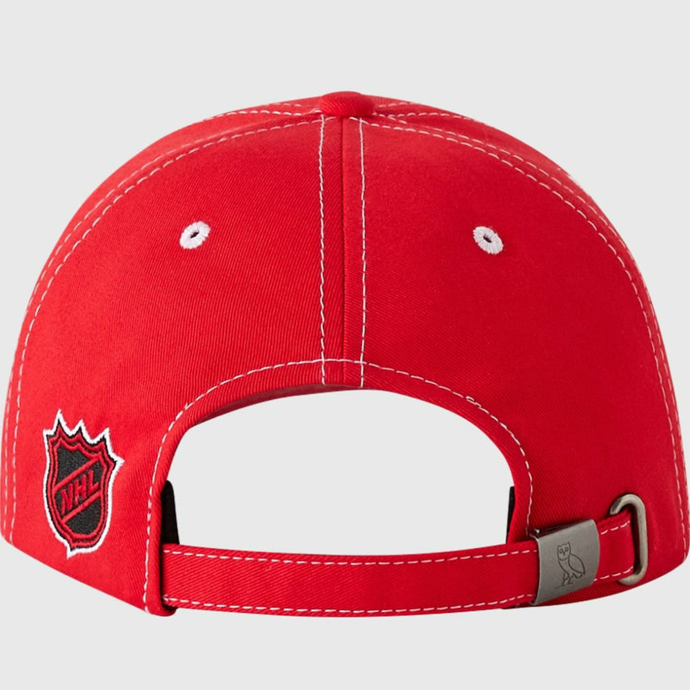 NHL Red New Jersey Devils OVO x NHL Adjustable Sport Hat