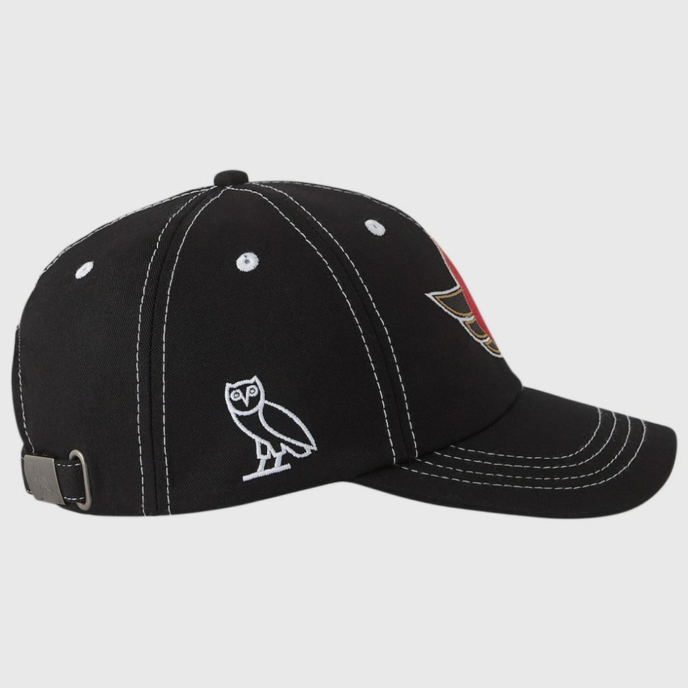 NHL Black Ottawa Senators OVO x NHL Adjustable Sport Hat
