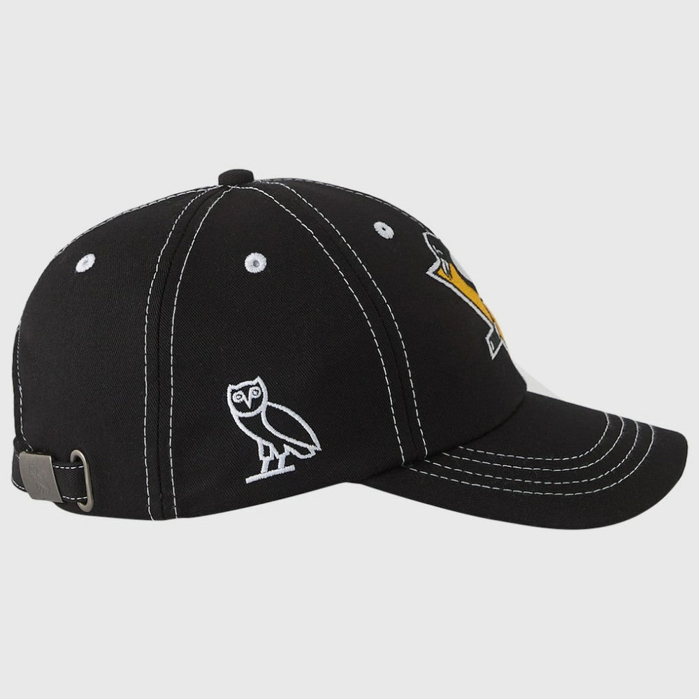 NHL Black Pittsburgh Penguins OVO x NHL Adjustable Sport Hat