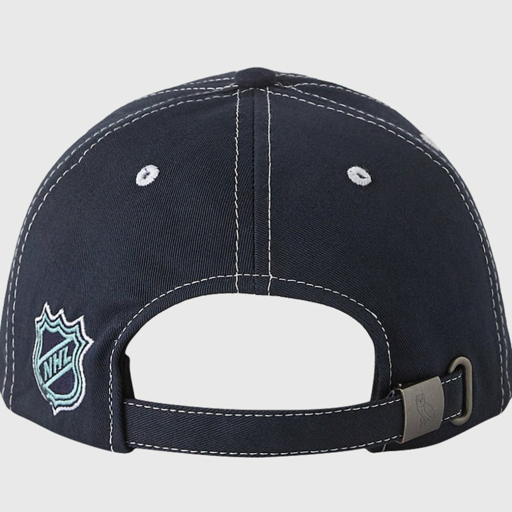 NHL Deep Sea Blue Seattle Kraken OVO x NHL Adjustable Sport Hat