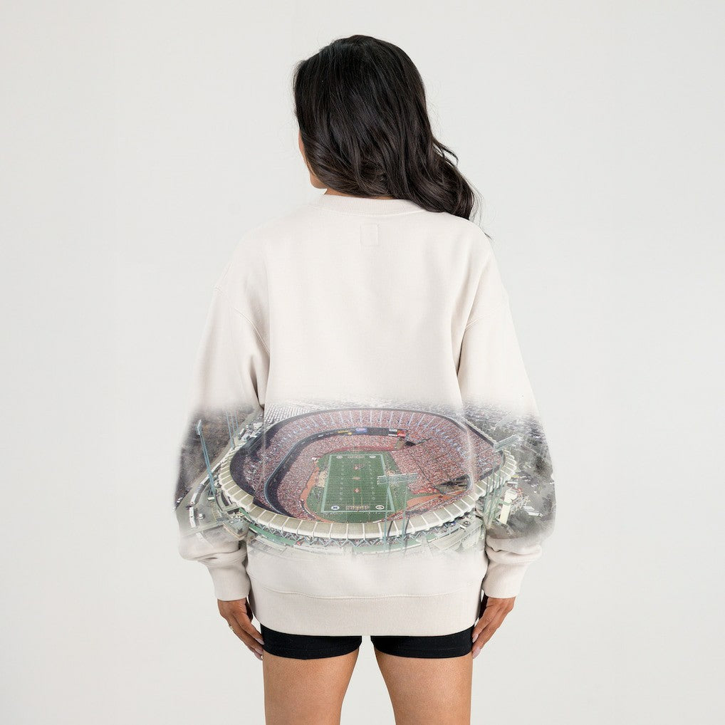 Gameday Couture Women's Power Move Stadium Premium Drop Shoulder Sweatshirt - San Francisco 49ers