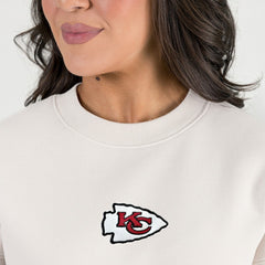 Gameday Couture Women's Power Move Stadium Premium Drop Shoulder Sweatshirt - Kansas City Chiefs