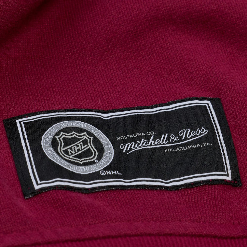 NHL Maroon Colorado Avalanche Mitchell & Ness Women's Crewneck Sweatshirt