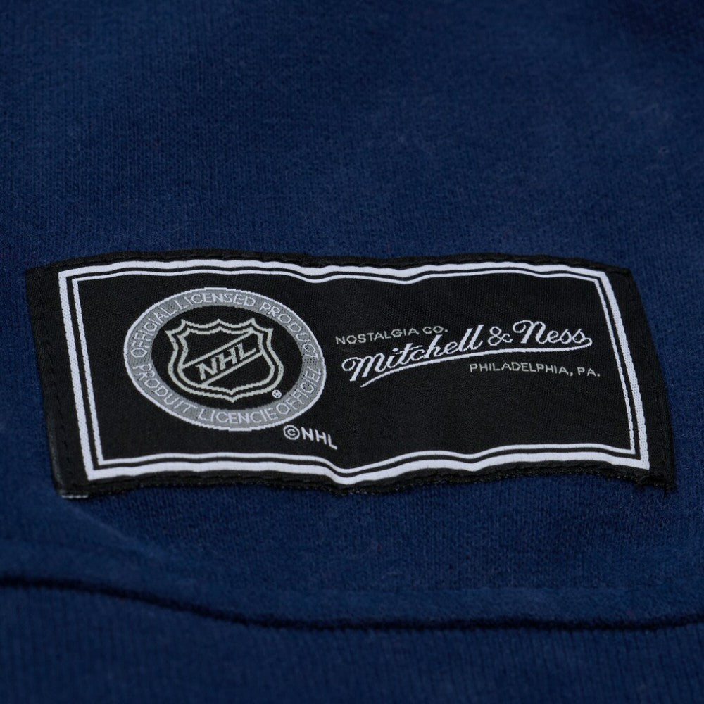 NHL Navy Washington Capitals Mitchell & Ness Women's Crewneck Sweatshirt