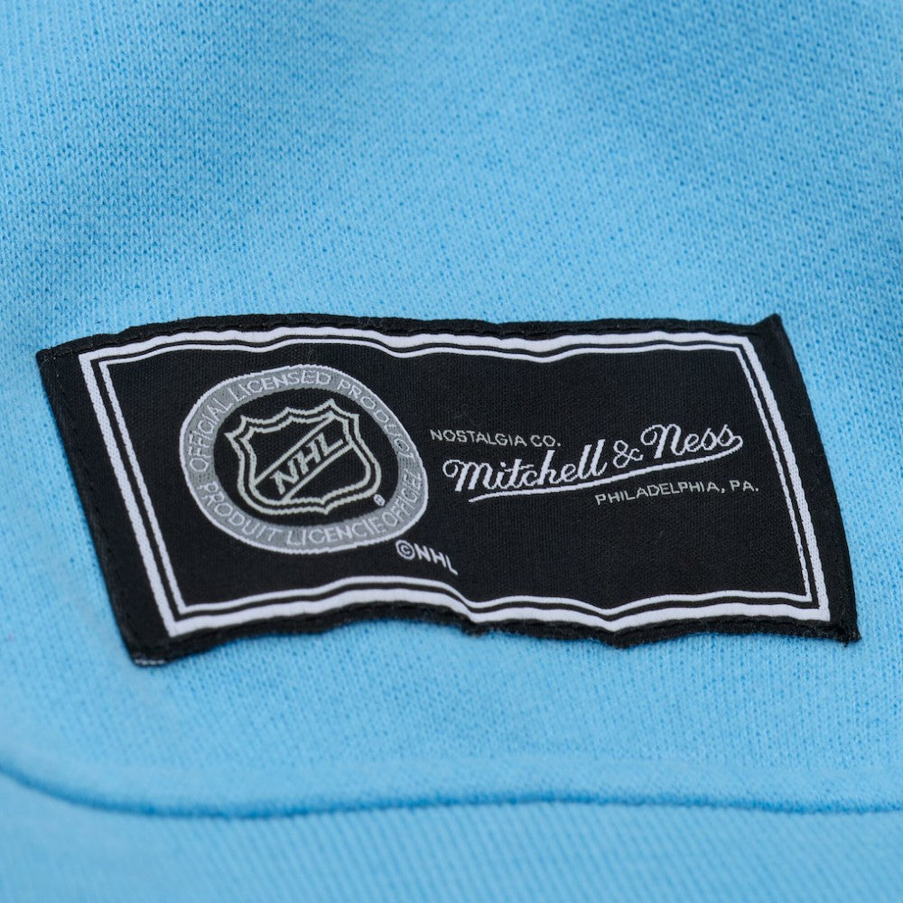 NHL Blue Utah Mammoth Mitchell & Ness Women's Crewneck Sweatshirt