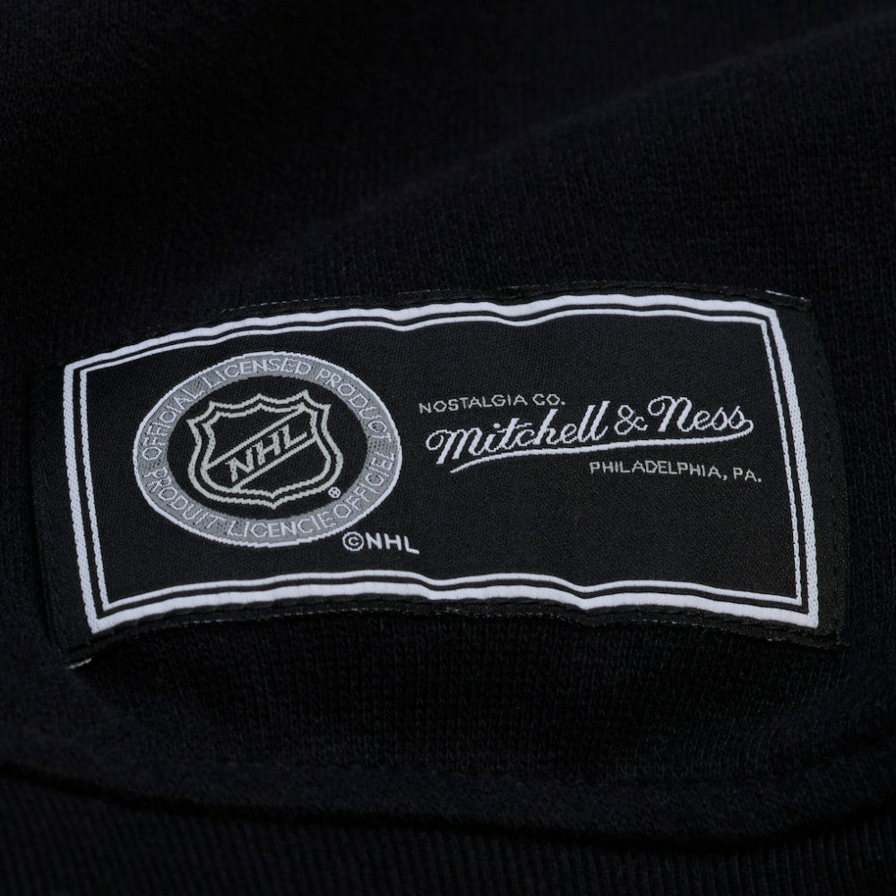 NHL Black Chicago Blackhawks Mitchell & Ness Women's Crewneck Sweatshirt