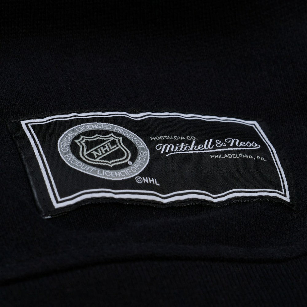 NHL Black Carolina Hurricanes Mitchell & Ness Women's Crewneck Sweatshirt