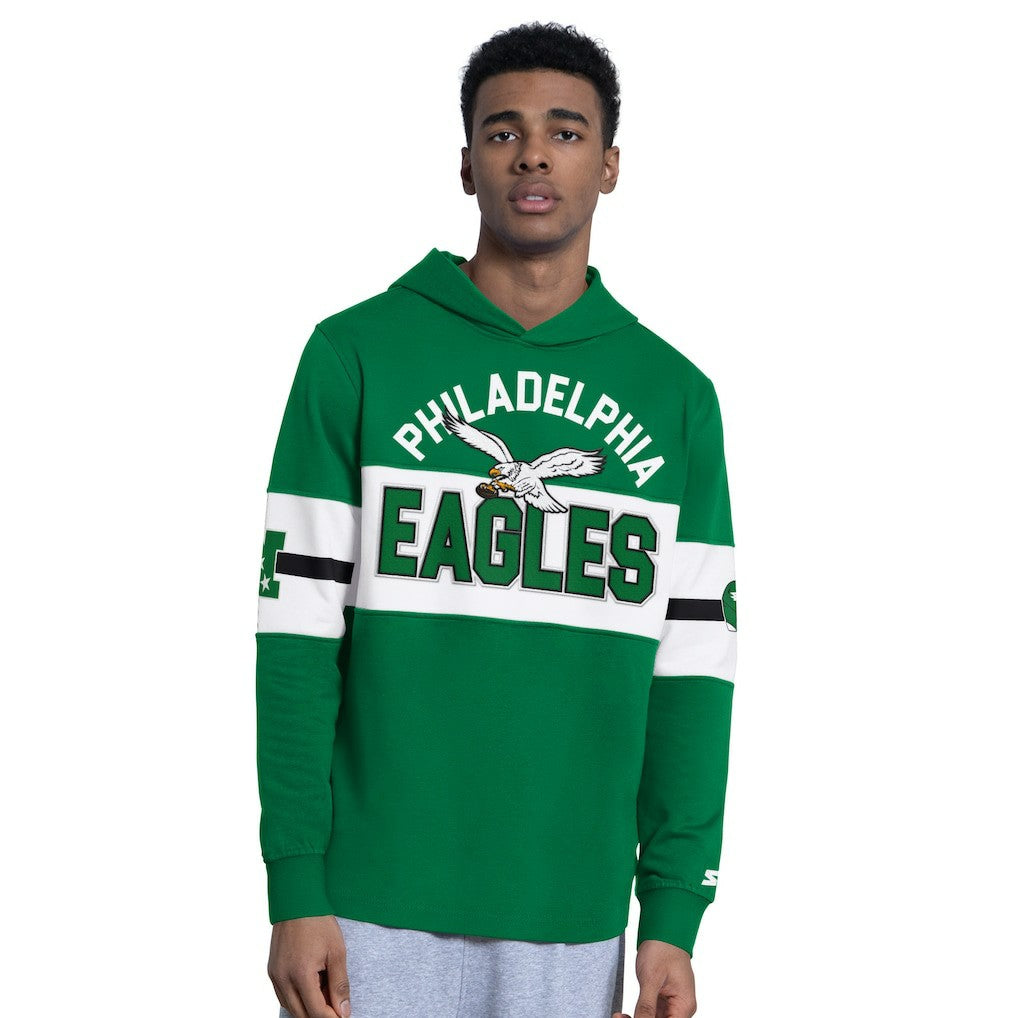 Starter Fullback Jersey Hoodie - Philadelphia Eagles