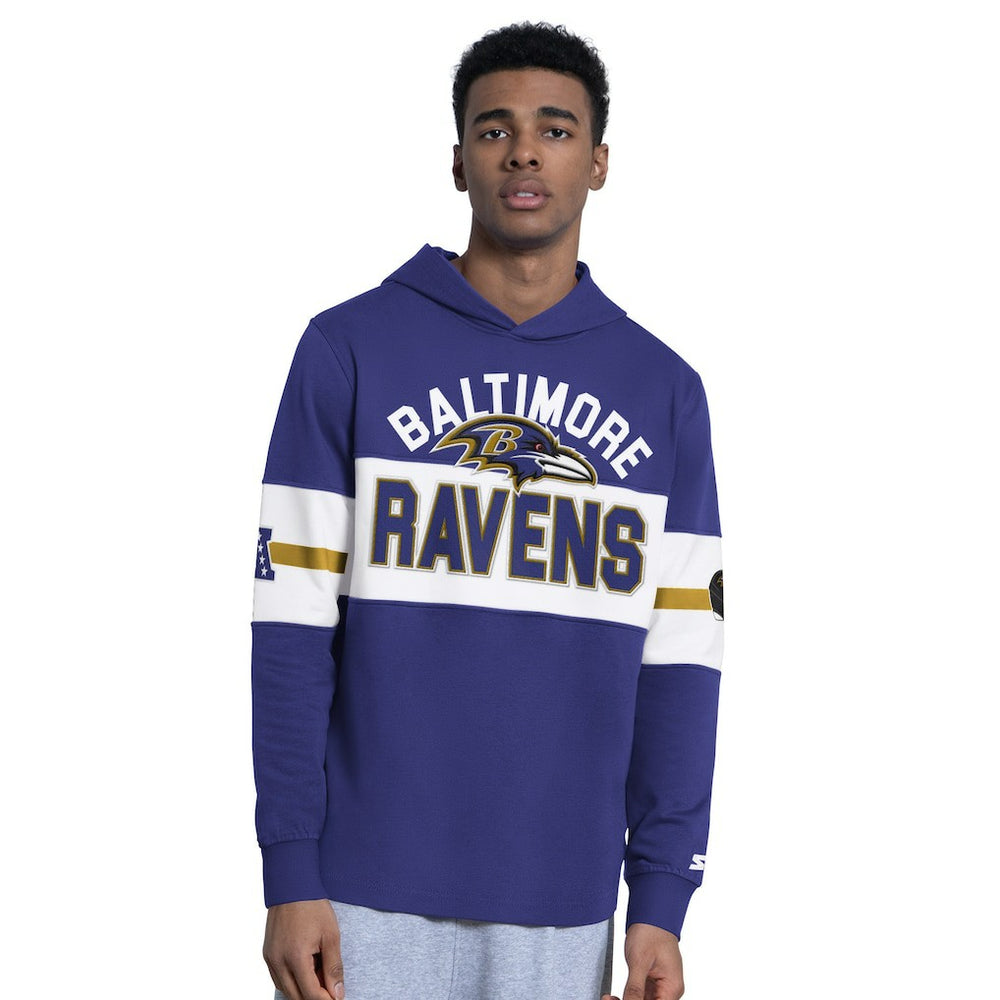 Starter Fullback Jersey Hoodie - Baltimore Ravens