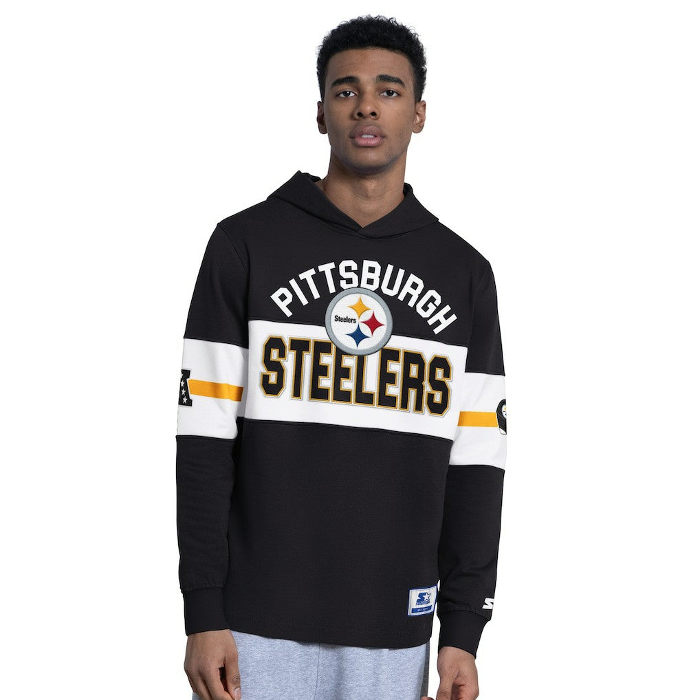 Starter Fullback Jersey Hoodie - Pittsburgh Steelers