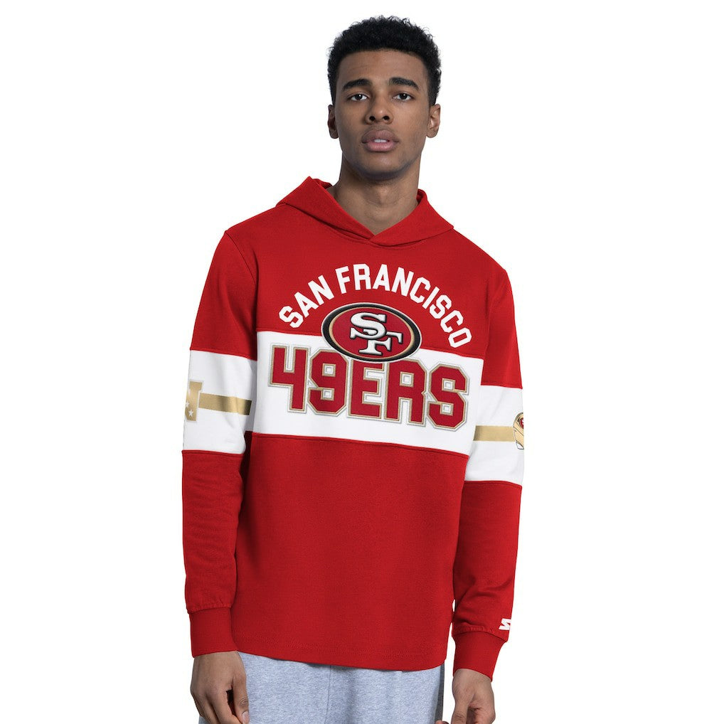 Starter Fullback Jersey Hoodie - San Francisco 49ers