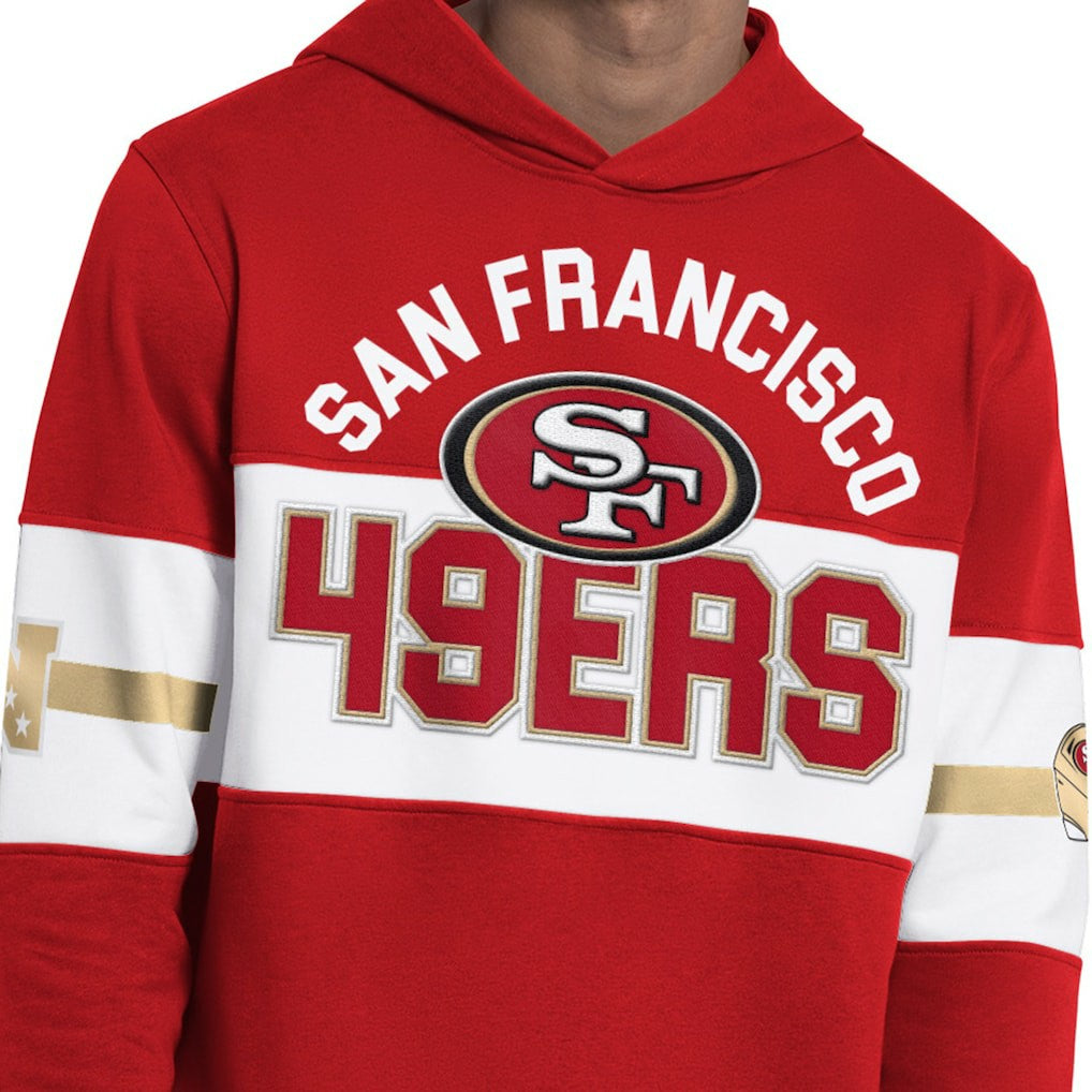 Starter Fullback Jersey Hoodie - San Francisco 49ers