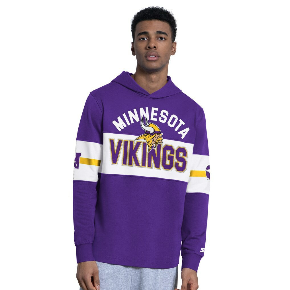 Starter Fullback Jersey Hoodie - Minnesota Vikings