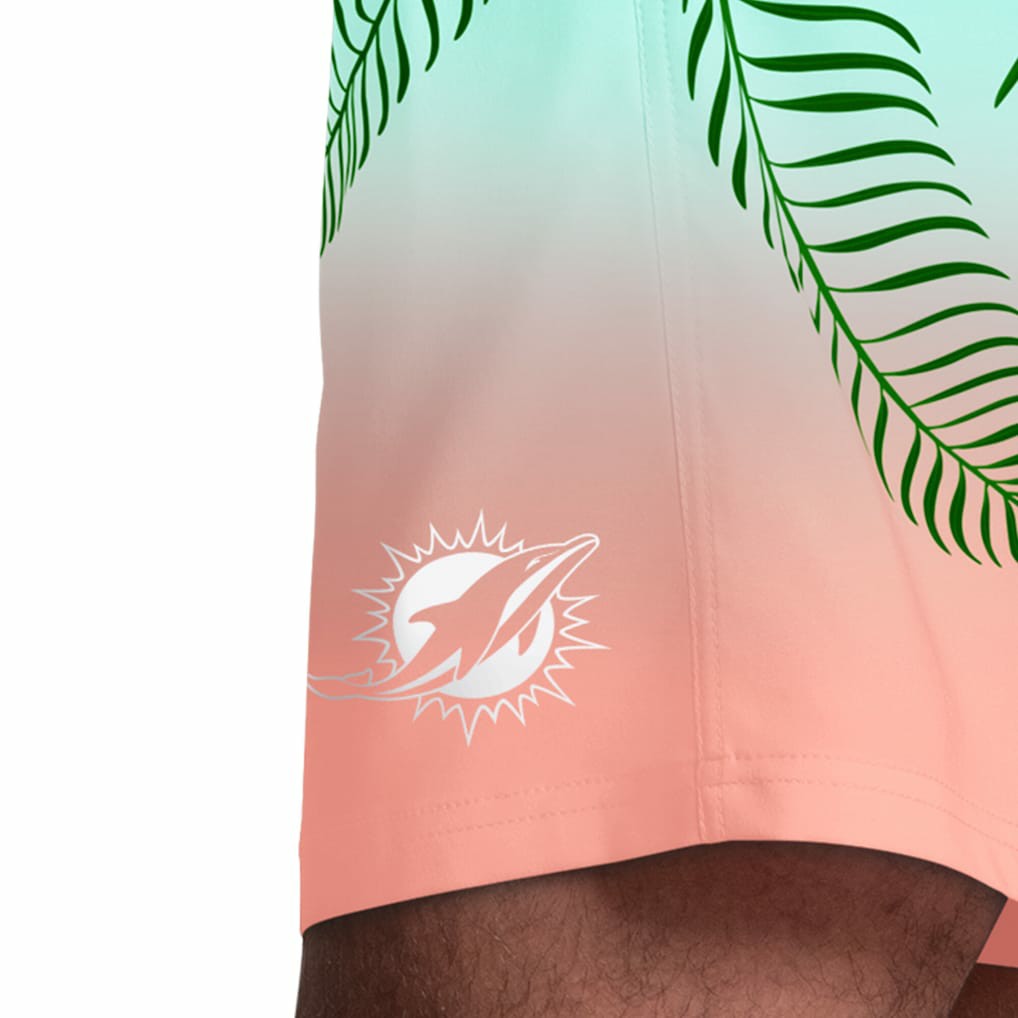 Margaritaville Sunset On The Beach Swim Shorts - Miami Dolphins