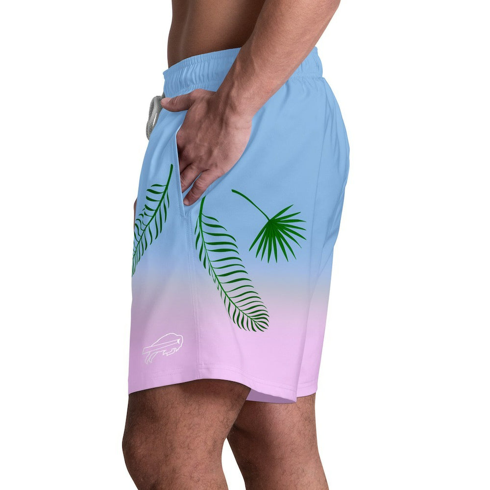 Margaritaville Sunset On The Beach Swim Shorts - Buffalo Bills
