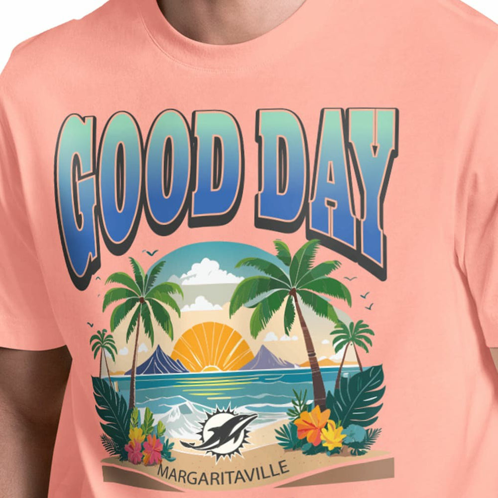 Margaritaville Good Day T-Shirt - Miami Dolphins
