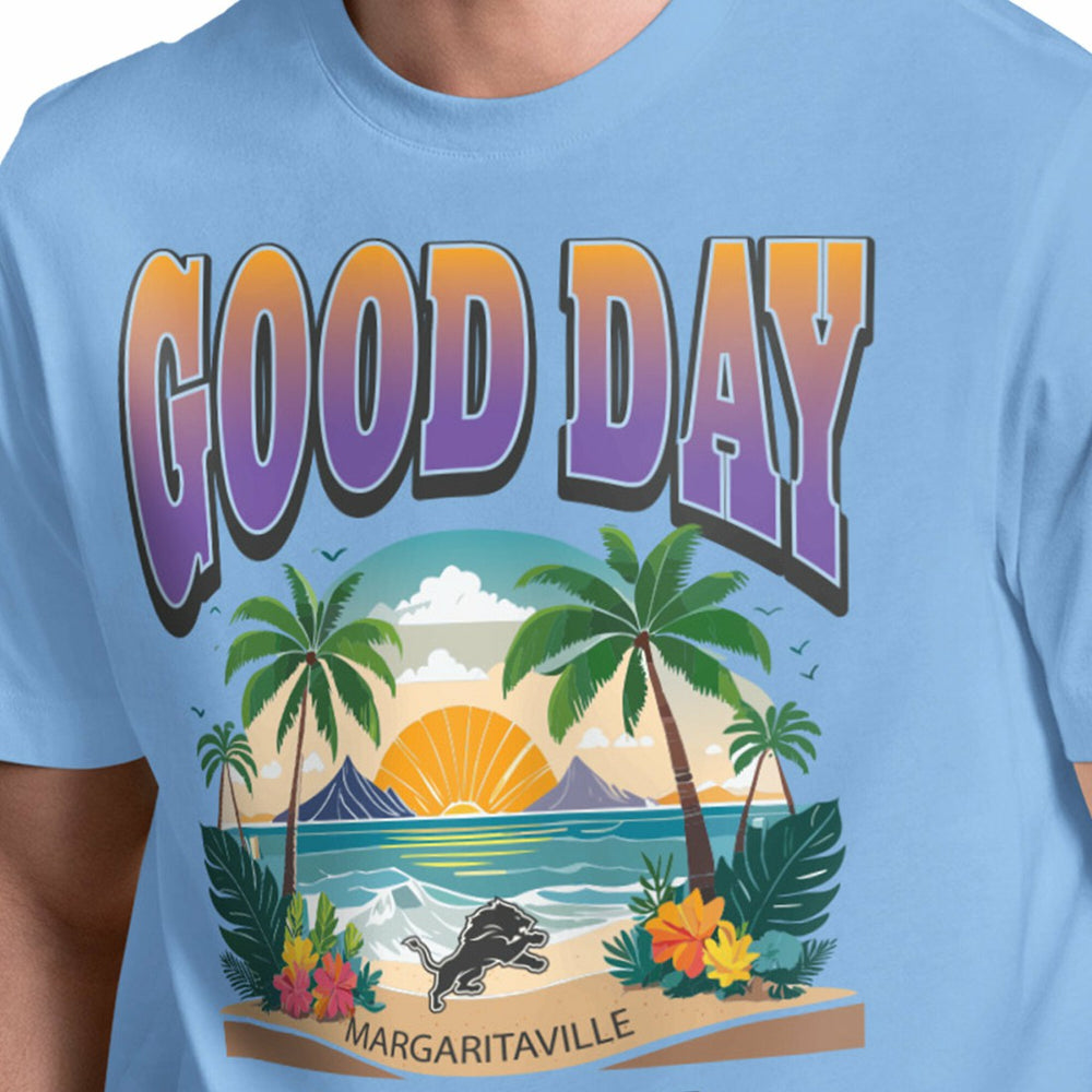 Margaritaville Good Day T-Shirt - Detroit Lions