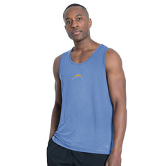 MSX by Michael Strahan Energy Scoop Neck Tank Top - Los Angeles Chargers