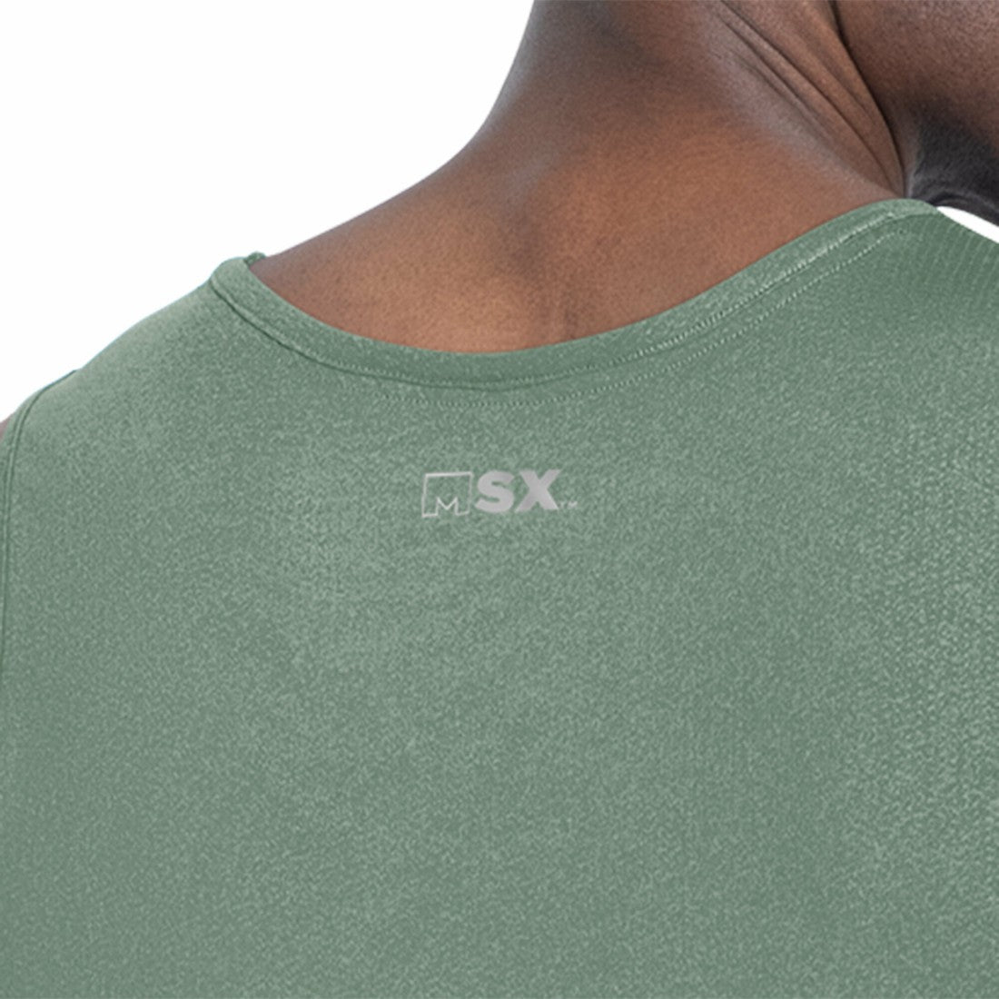MSX by Michael Strahan Energy Scoop Neck Tank Top - Green Bay Packers
