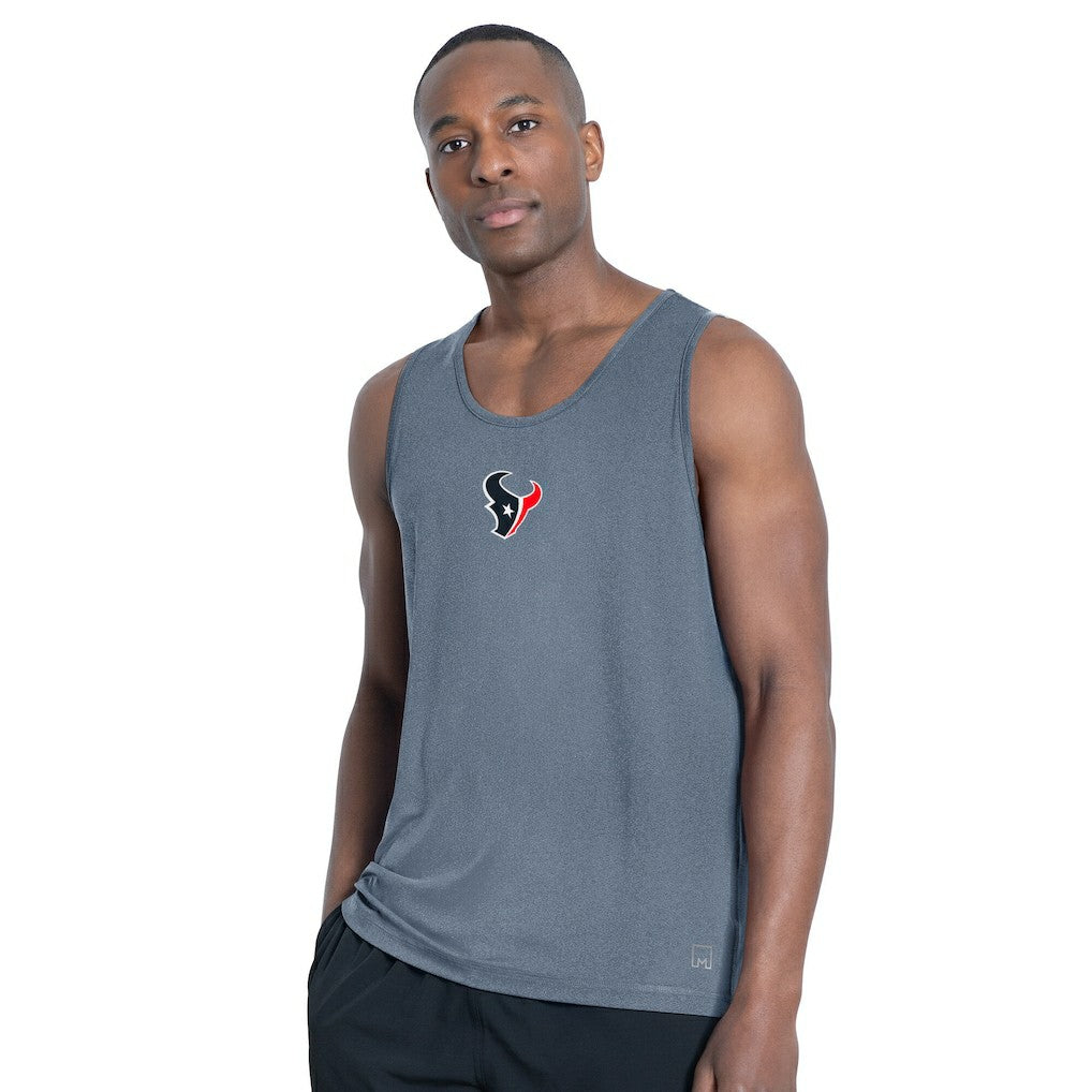MSX by Michael Strahan Energy Scoop Neck Tank Top - Houston Texans