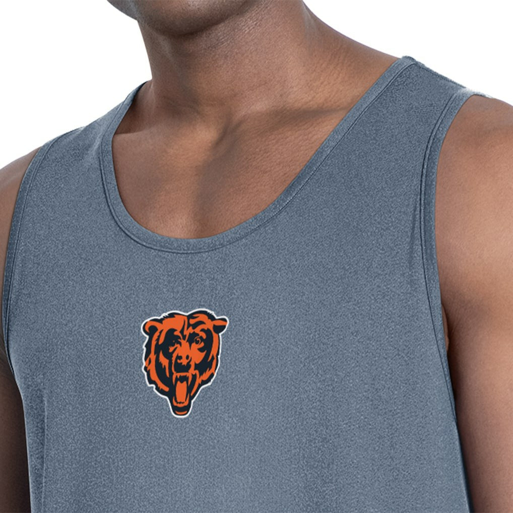 MSX by Michael Strahan Energy Scoop Neck Tank Top - Chicago Bears